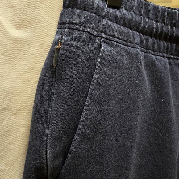 Abercrombie & Fitch navy blue A&F 4-way Stretch Crossover Jogger large - Picture 6 of 9